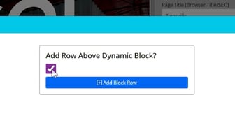 Adding Blocks Above Dynamic Block_100